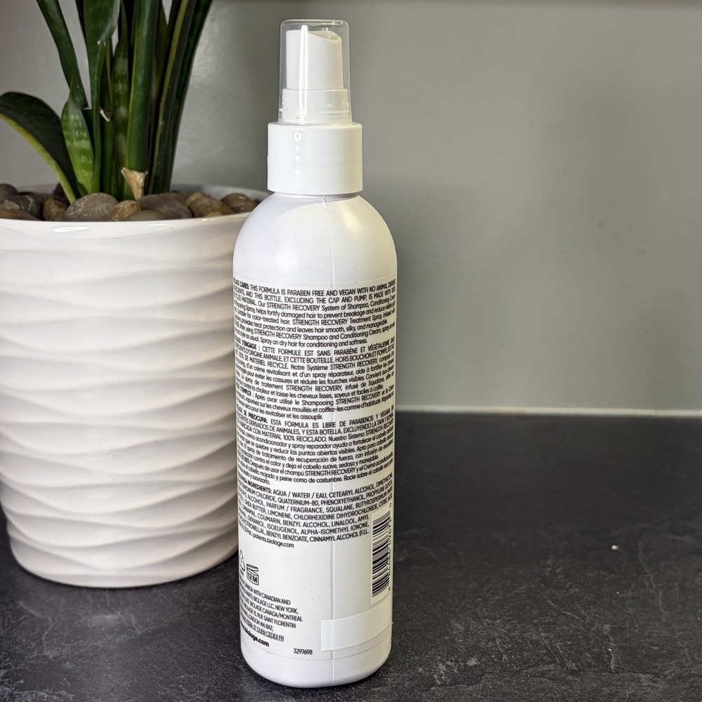 NEW Matrix Biolage Strength Recovery Hair Repairing Spray 7.8 oz Damaged Hair - Picture 3 of 5